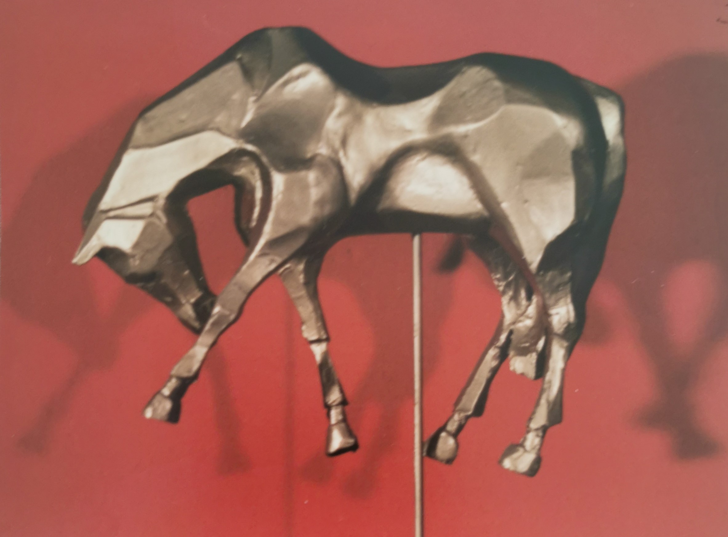 " Cheval d'or bronze "